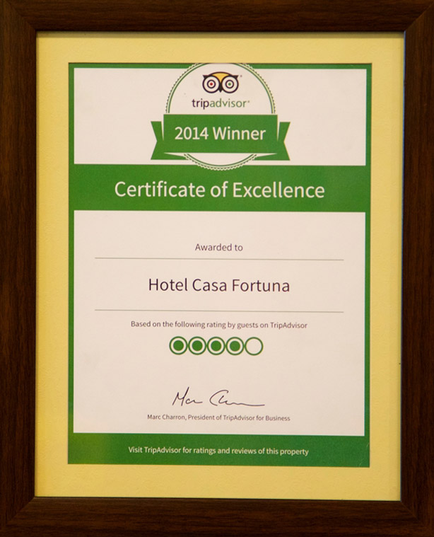 Casafortunahotel accolades image